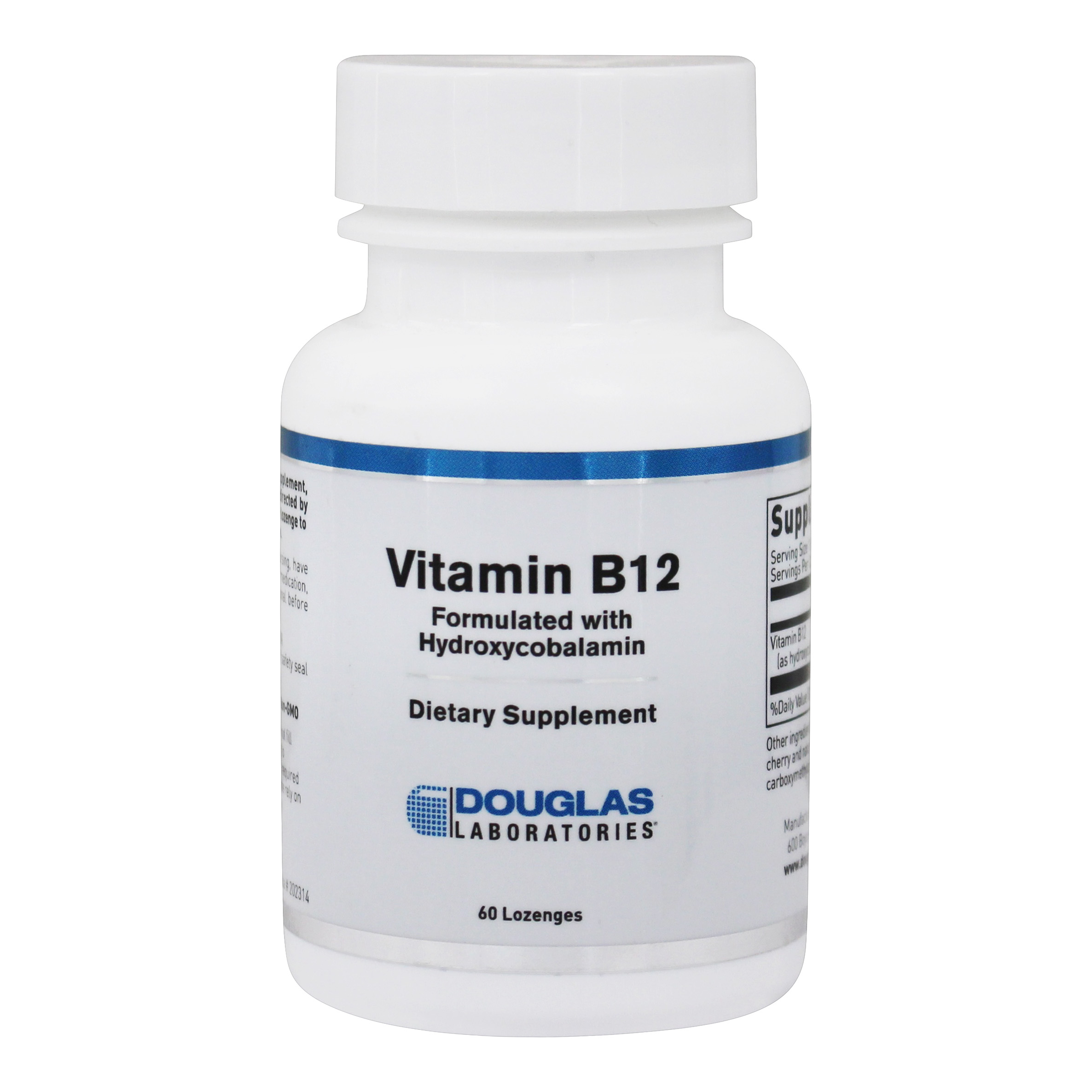 Douglas Laboratories - Vitamin B12 Formulated with Hydroxycobalamin 2500 mcg. - 60 Lozenges