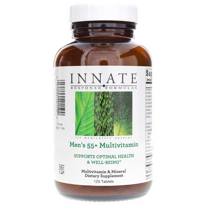 Innate Response Men's 55+ Multivitamin Iron Free 120 Tablets