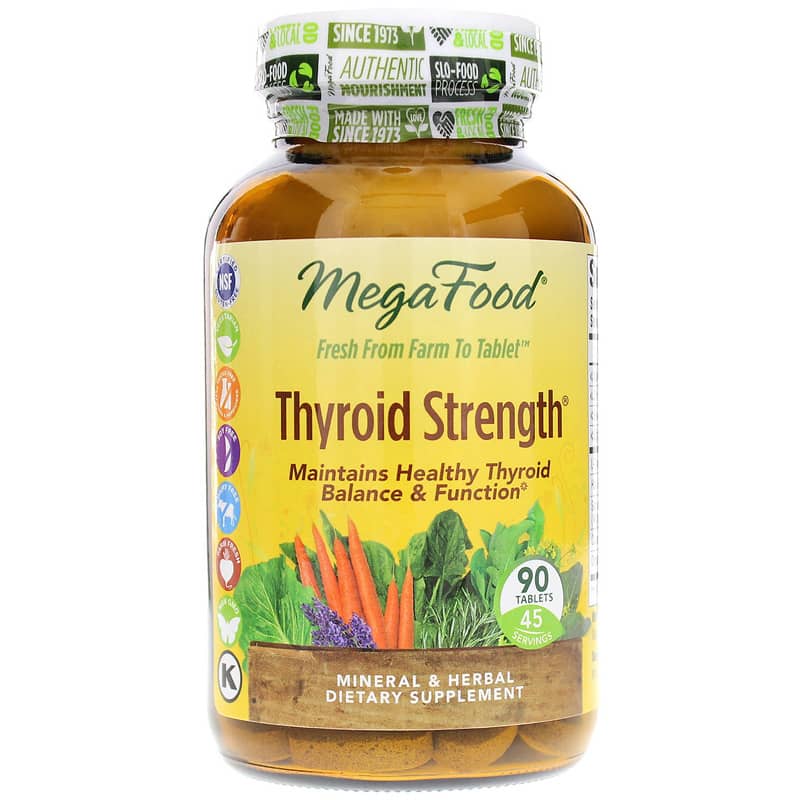 Megafood Thyroid Strength 90 Tablets