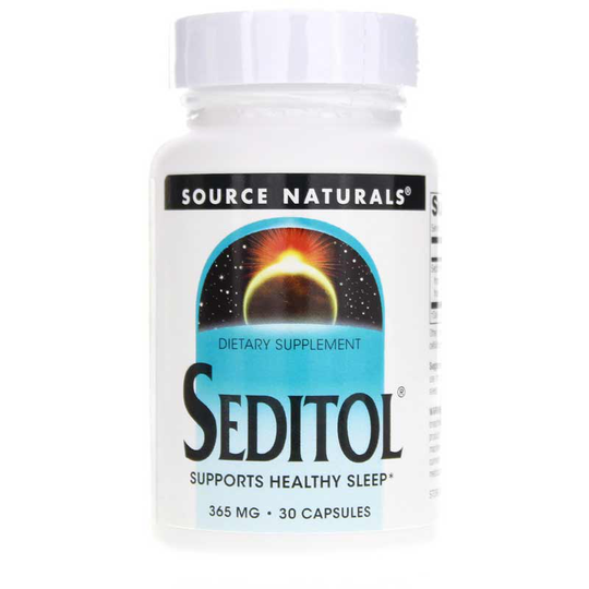 Source Naturals Seditol 365 Mg 30 Capsules