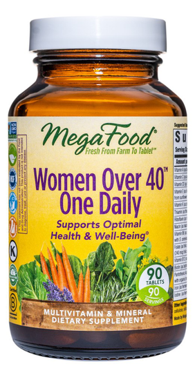 MegaFood - Women Over 40 One Daily Multivitamin - 90 Tablets