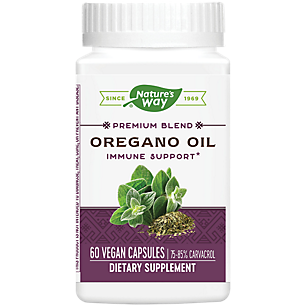 Oregano Oil - Immune Support - 75-85% Carvacrol (60 Vegan Capsules)