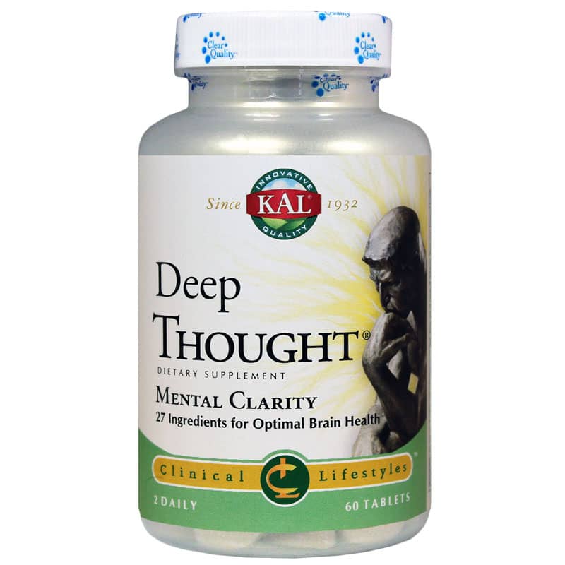 Kal Deep Thought Mental Clarity 60 Tablets