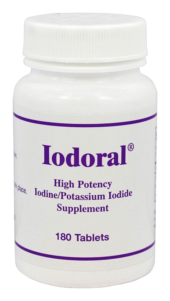 Optimox - Iodoral High Potency Iodine/Potassium Iodide Supplement - 180 Tablets