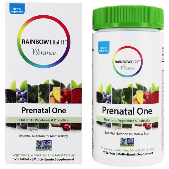 Rainbow Light - Vibrance Prenatal One Multivitamin - 120 Tablets