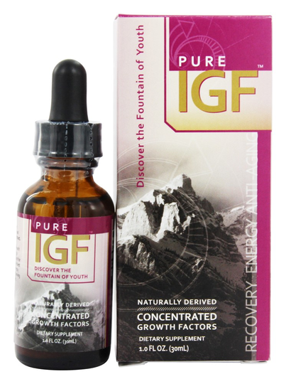Pure Solutions - Pure IGF Concentrated Growth Factors Deer Velvet Antler Extract 5 mg. - 1 fl. oz.