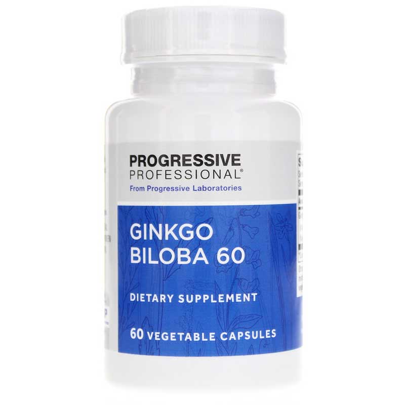 Progressive Labs Ginkgo Biloba 60 60 Veg Capsules