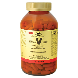 Formula VM-75 Multivitamin with Chelated Minerals (360 Tablets)