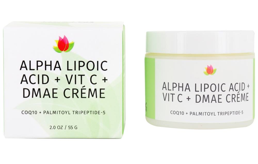 Reviva Labs - Alpha Lipoic Acid Vitamin C Ester DMAE Crme - 2 oz.