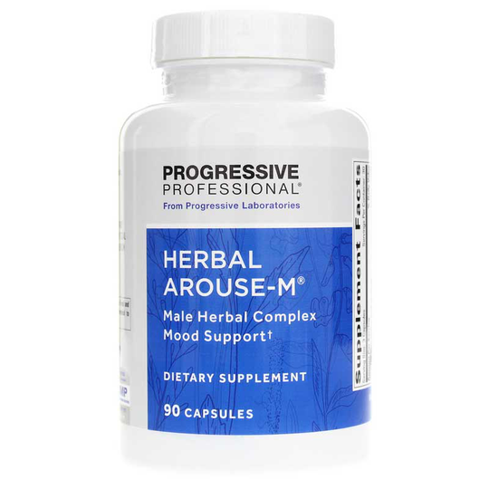 Progressive Labs Herbal Arouse-M Male Mood Support 90 Capsules