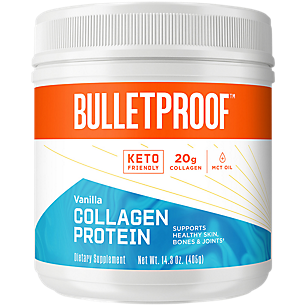 Collagen Protein Powder Keto Friendly with MCT Oil - Vanilla (14.3 Oz. / 12 Servings)