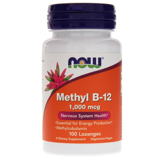 NOW Foods Methyl B-12 1000 Mcg 100 Lozenges