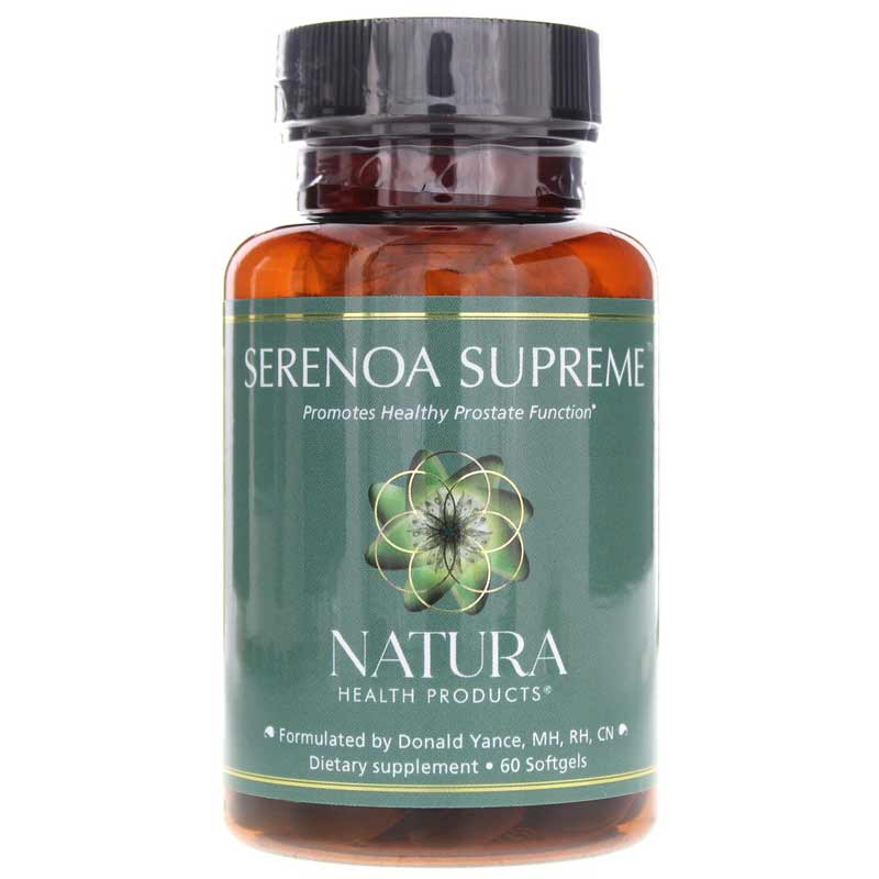 Natura Health Products Serenoa Supreme 60 Softgels