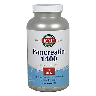 Pancreatin - 1,400 MG (500 Tablets)