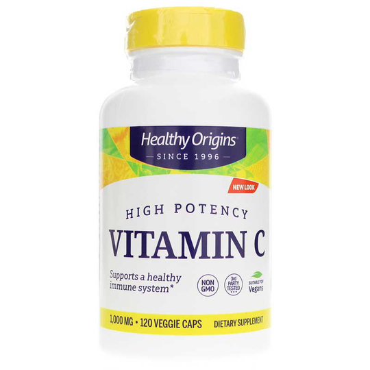 Healthy Origins Vitamin C 1000 Mg 120 Veg Capsules