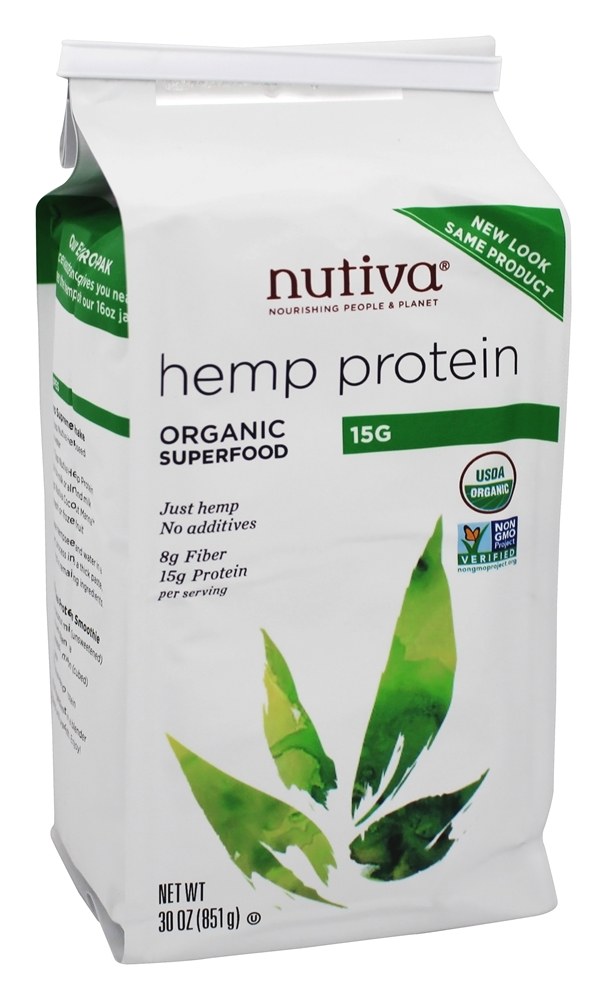 Nutiva - Organic Hemp Protein Powder - 30 oz.