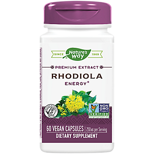 Rhodiola - Supports Energy & Vitality - 250 MG (60 Vegan Capsules)