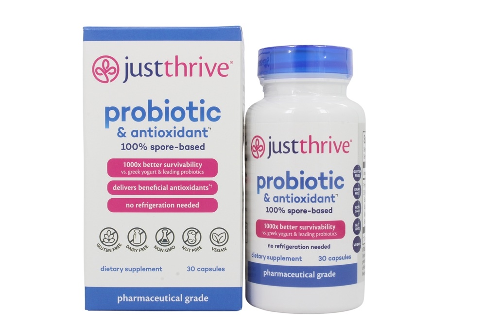 JustThrive - Probiotic & Antioxidant Healthy Lifestyle - 30 Capsules