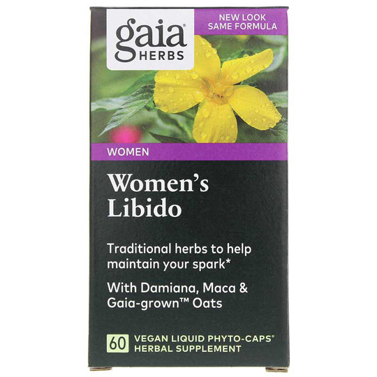 Gaia Herbs Womens Libido 60 Liquid Phyto Caps