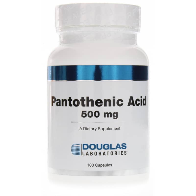 Douglas Laboratories Pantothenic Acid 500 Mg 100 Capsules