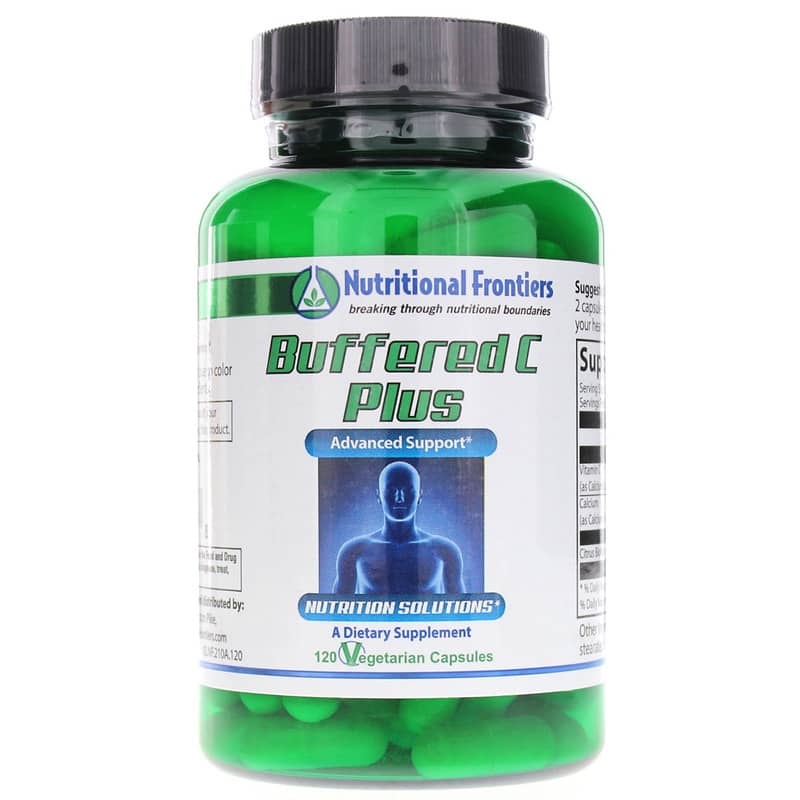 Nutritional Frontiers Buffered C Plus 120 Veg Capsules
