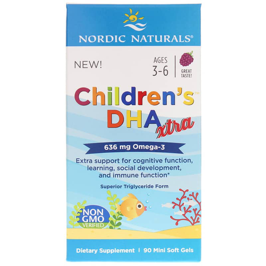 Nordic Naturals Children's DHA Xtra Softgels 90 Softgels