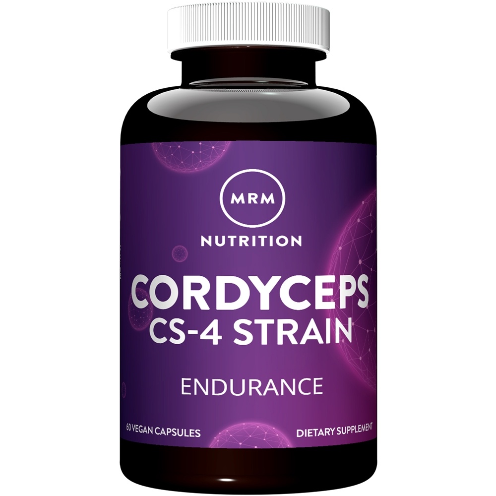 MRM Nutrition - Cordyceps CS-4 Strain Immune Respiratory & Cardiovascular Support - 60 Vegan Capsules