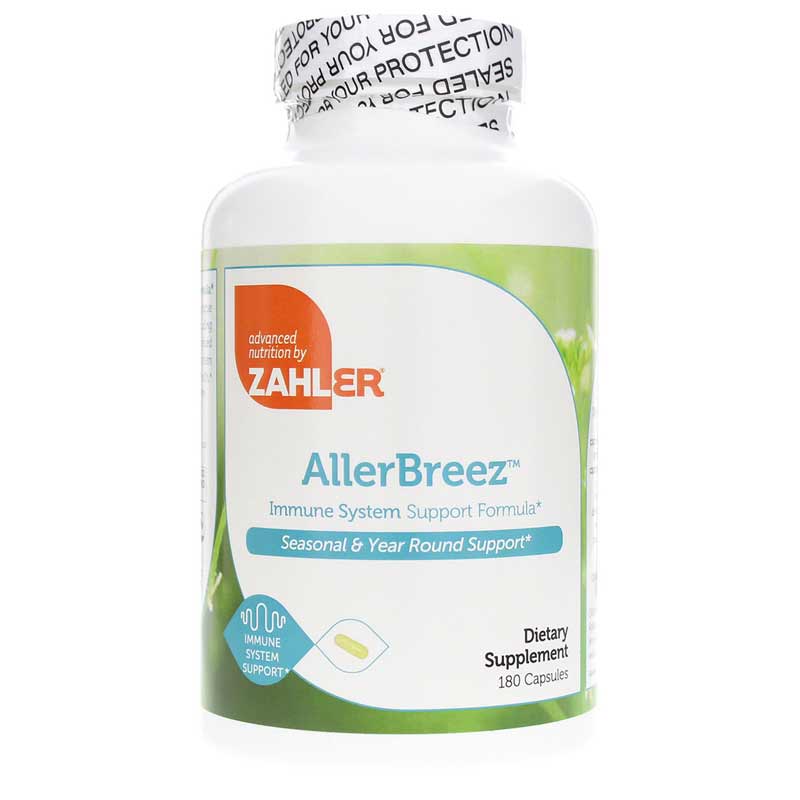 Zahler AllerBreez Immune Support 180 Capsules