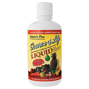 Source of Life Liquid Multivitamin - Tropical Fruit (30 Fluid Ounces)