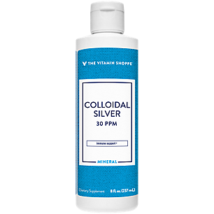 Colloidal Silver - 30 PPM - Immune Support (8 Fluid Ounces)