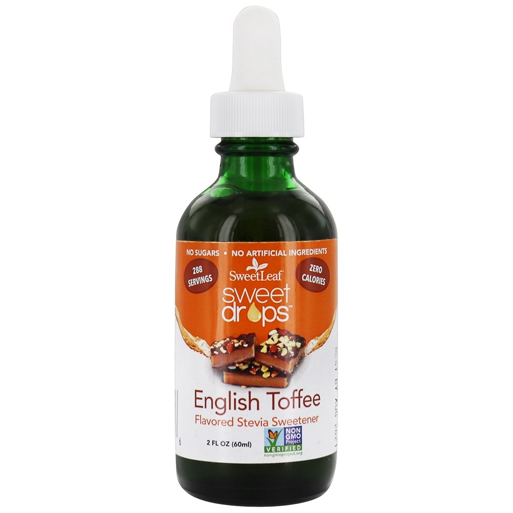 SweetLeaf - Sweet Drops Liquid Stevia English Toffee - 2 fl. oz.