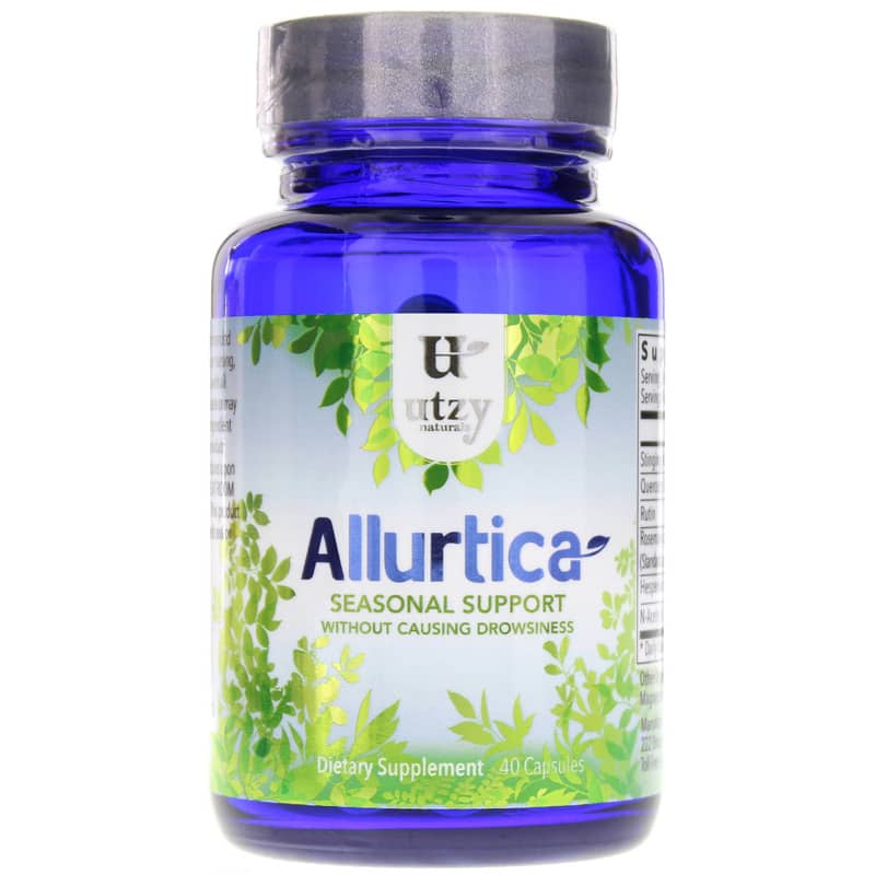 Utzy Naturals Allurtica Seasonal Support 40 Capsules