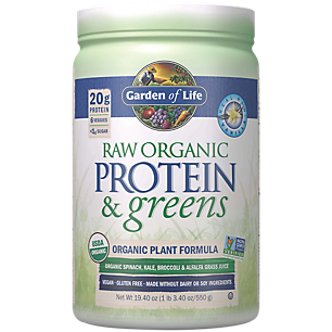 Raw Organic Plant Protein Greens - Vanilla (19.3 oz. / 20 Servings)