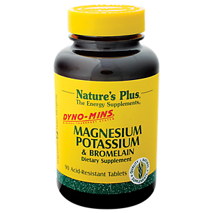 Dyno-Mins Magnesium, Potassium & Bromelain (90 Tablets)