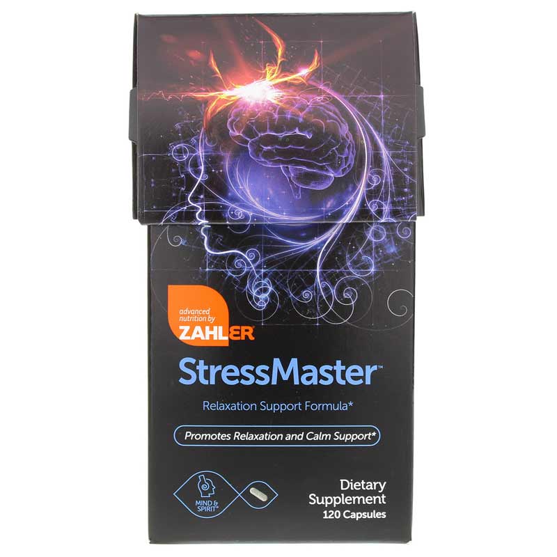 Zahler StressMaster Relaxation Formula 120 Capsules