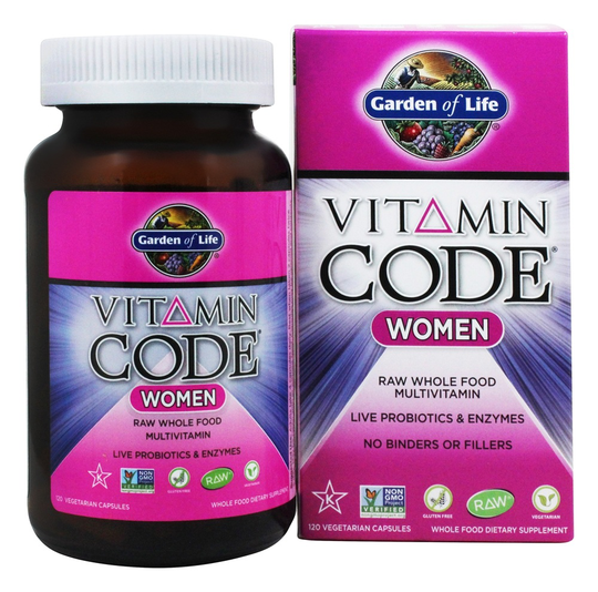 Garden of Life - Vitamin Code RAW Women's Multi Formula - 120 Vegetarian Capsules