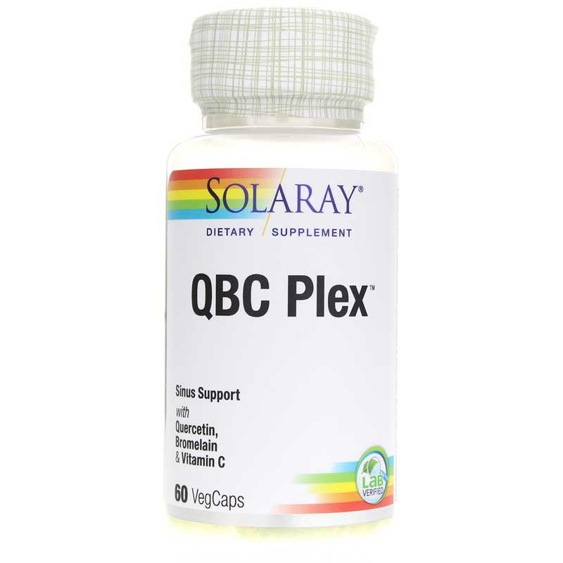 Solaray QBC Plex, Non-Citrus Formula 60 Veg Capsules