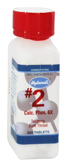 Hylands - Cell Salts 2 Calcarea Phosporica 6 X - 500 Tablets