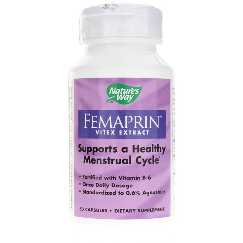 Natures Way Femaprin Vitex Extract 60 Capsules