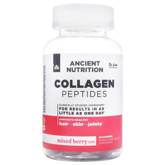 Ancient Nutrition - Collagen Peptides Mixed Berry - 45 Gummies