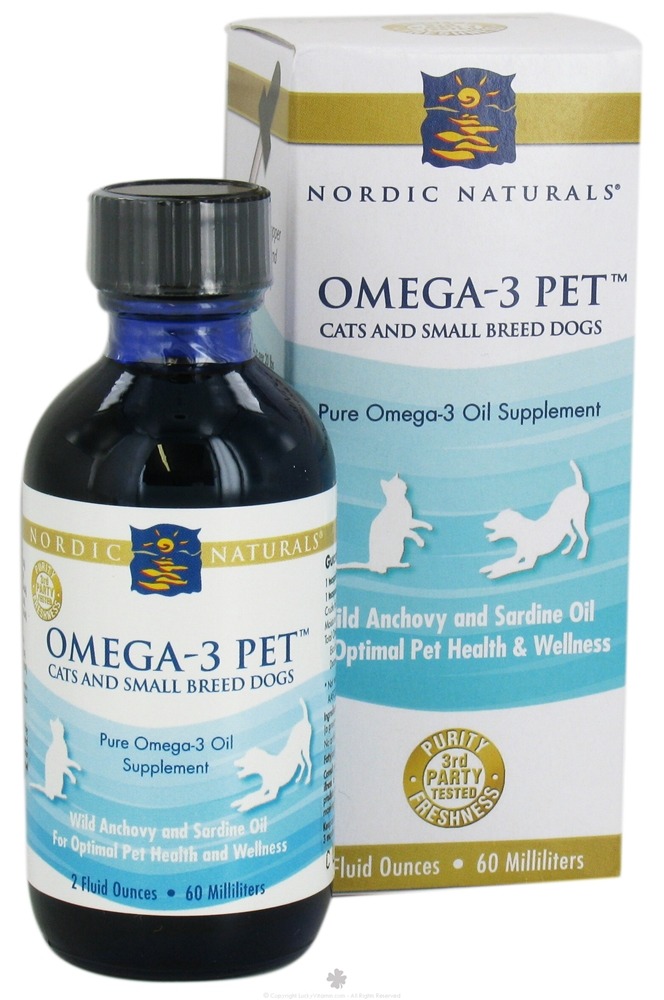 Nordic Naturals - Omega-3 Pet For Cats & Small Breed Dogs - 2 fl. oz.