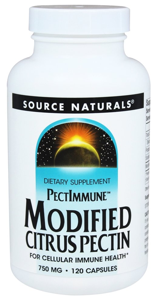 Source Naturals - PectImmune Modified Citrus Pectin 750 mg. - 120 Capsules