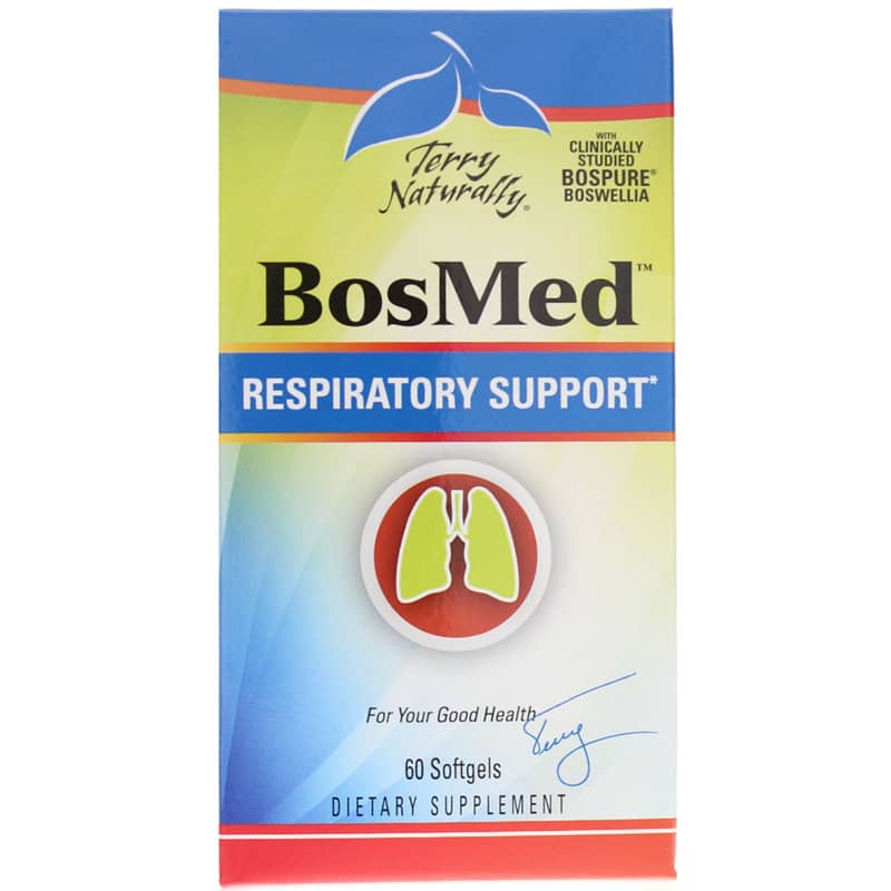 Terry Naturally BosMed Respiratory Support 60 Softgels