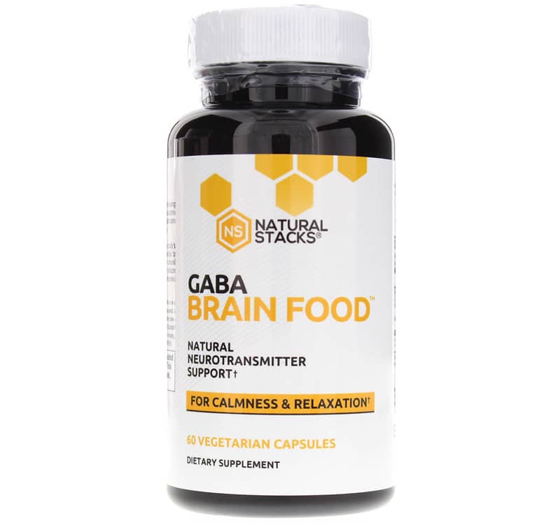 Natural Stacks Gaba Brain Food 60 Veg Capsules