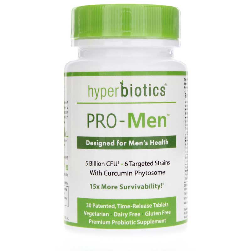 Hyperbiotics PRO-Men 5 Billion CFU 30 Tablets