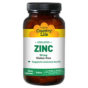 Chelated Zinc - Supports Immune Health - 50 MG (100 Tablets)