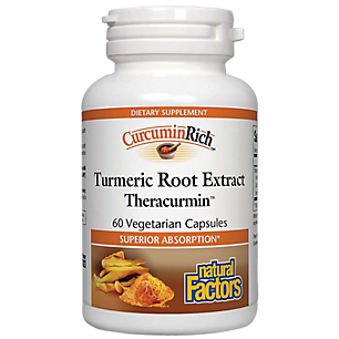 CurcuminRich Turmeric Root Extract Theracurmin - 300 MG (60 Vegetarian Capsules)