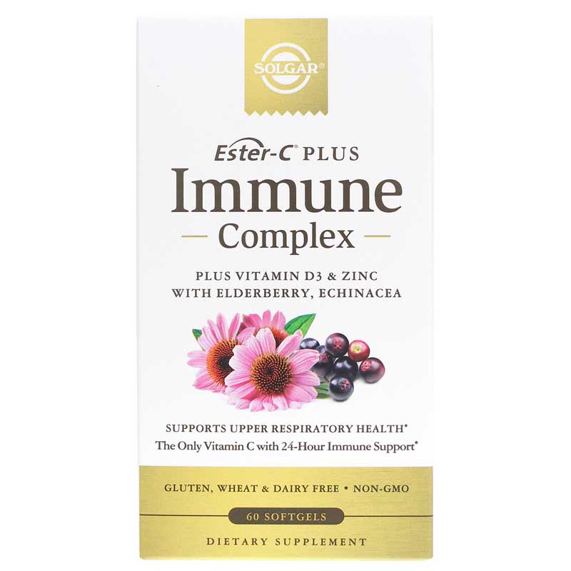 Solgar Ester-C Plus Immune Complex 60 Softgels