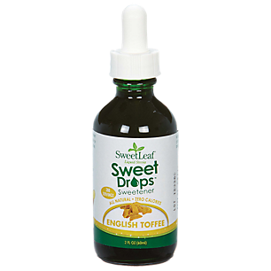 Sweet Drops Liquid Stevia Sweetener - Zero Calories - English Toffee (2 Fluid Ounces)