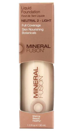 Mineral Fusion - Liquid Mineral Foundation Neutral 2 - 1 fl. oz.